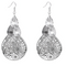 Boucles d'oreilles chandelier en filigrane d'argent