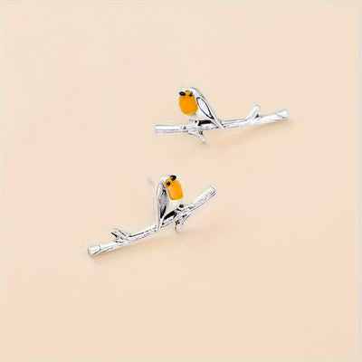 Cartoon Bird Earrings