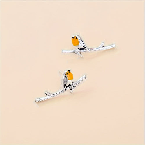 Cartoon Bird Earrings