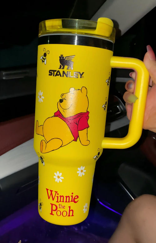 Lazy Pooh 40oz Tumbler