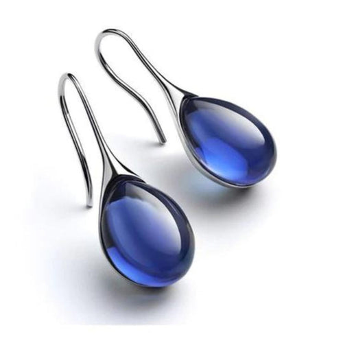 Chic Dangle Earrings with Crystal