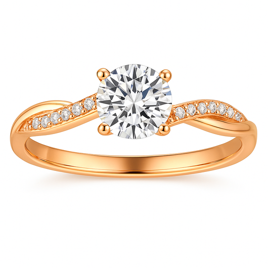 Janes Elegant Gold Ring