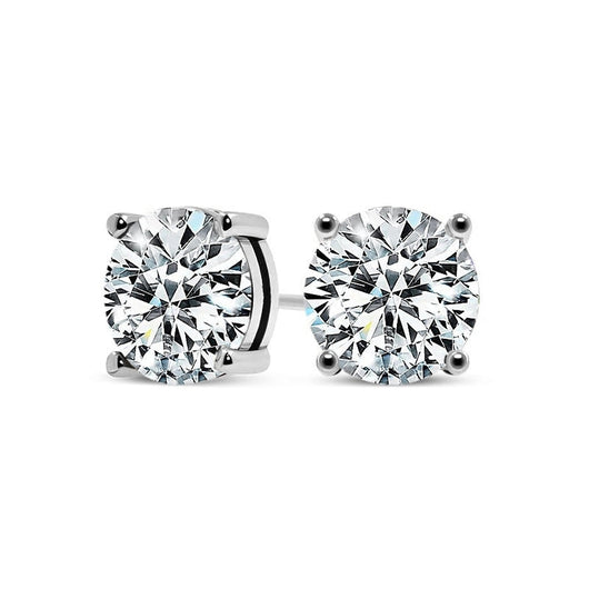 Tera Chic White Gold Earrings