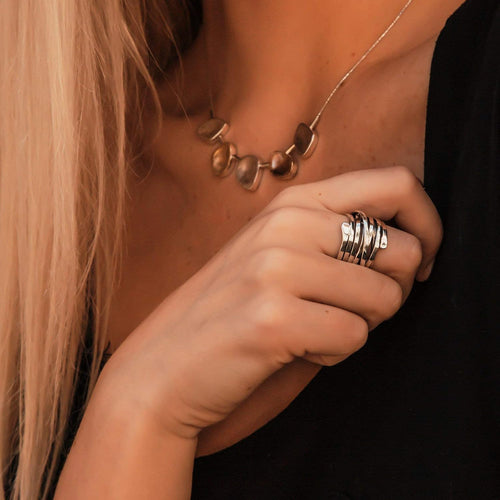 Bliss – Vintage Thick-Plated Silver Ring