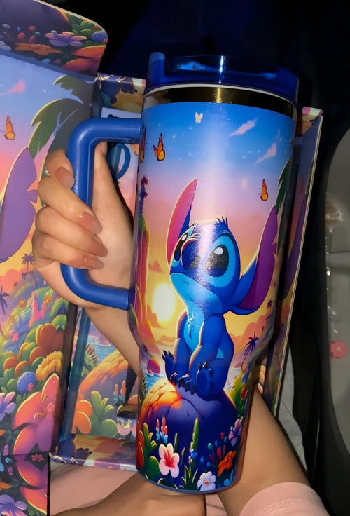 Stitch Glow in the Dark Tumbler - 40oz