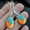 Elegant Dangle Earrings with Gemstone