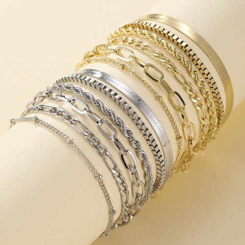 Ellis™ | Gold Bracelet Set