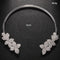 Elegant Crystal Flower Necklace