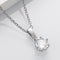 Classic Zircon Pendant Necklace
