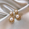 Elegant Double Pearl Earrings