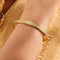 Elegant Minimalist Gold Bangle Bracelets
