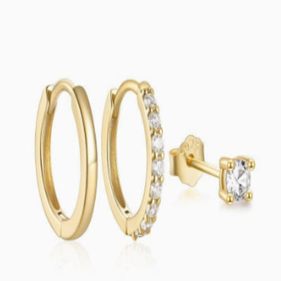 Ensemble de boucles d'oreilles Dara Brillane Stone
