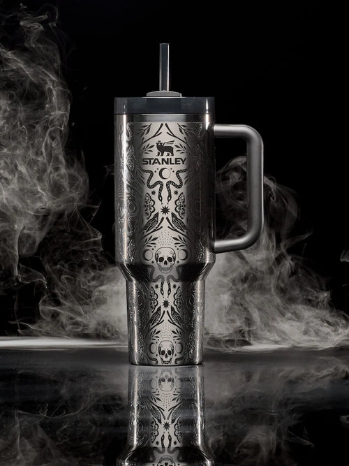 Damask Halloween Tumbler - 40oz