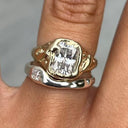 Sparkly Stacked Gold and Silver Ring Set