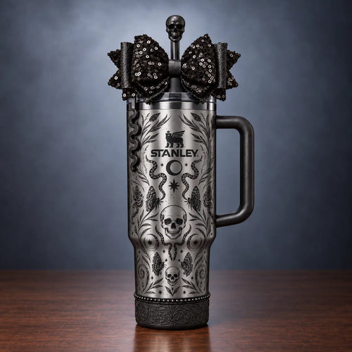 Damask Halloween Tumbler - 40oz Limited Edition
