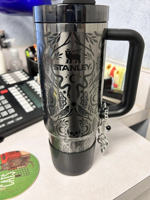 Damask Halloween Tumbler - 40oz