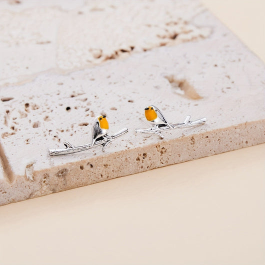 Cartoon Bird Earrings