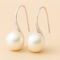 Elegant Pearl Dangle Earrings