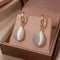 Elegant Baroque Pearl Drop Earrings