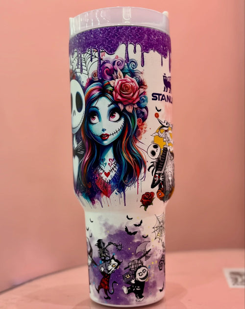 40oz Nightmare before Christmas Tumbler