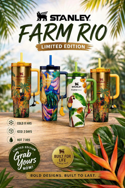 FarmRio 40oz Tumbler - Limited Edition