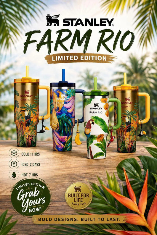FarmRio 40oz Tumbler - Limited Edition