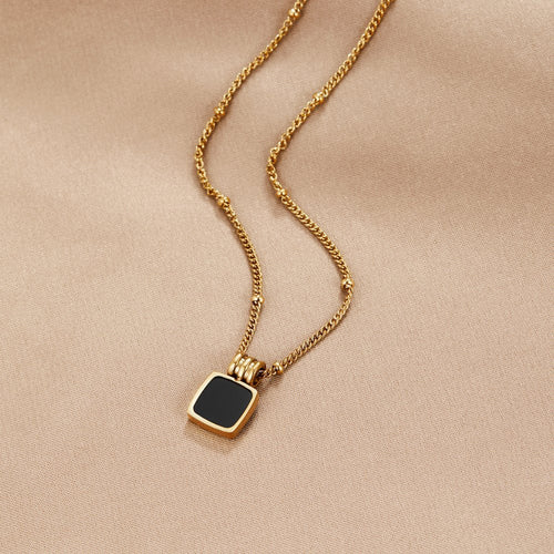 Elegant Double-Layer Necklace