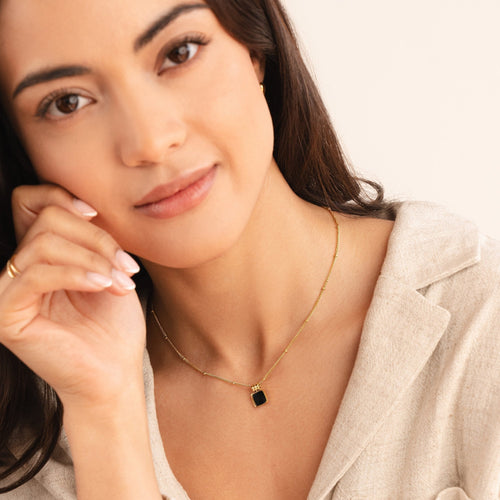 Elegant Double-Layer Necklace