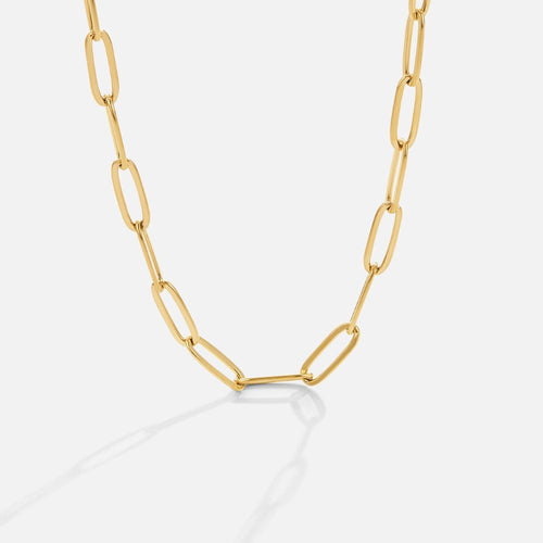 Classic Paperclip Chain Necklace