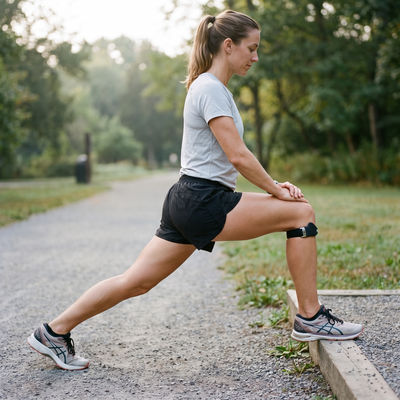 Patella Knee Strap – Adjustable Knee Support for Running, Squats & Stairs | KneeRise™